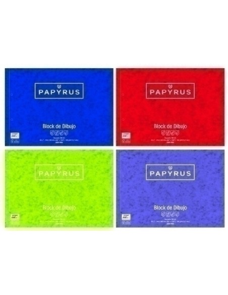 BLOC DIBUJO PAPYRUS Fº PROL.20h REC.2T - Pack de 15 unidades